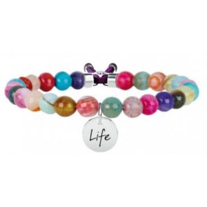 bracelet-kidult-symbols-stainless-steel-and-agata-multicolor-231533