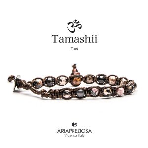 bracciale-tamashii-unisex-tibet-buddista-BHS601-181-tormalina-rosa
