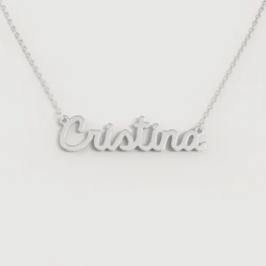 collana nome cristina